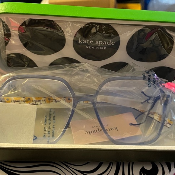 Kate Spade Blue Glasses - Picture 5 of 6